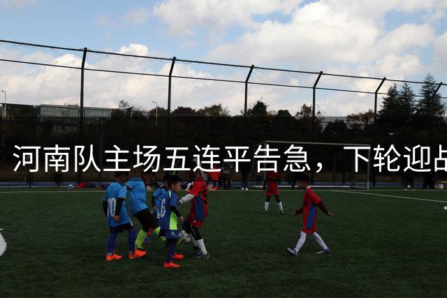 河南队主场五连平告急，下轮迎战津门虎